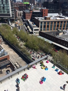 A Whitney terrace feels nearly like part of the High Line